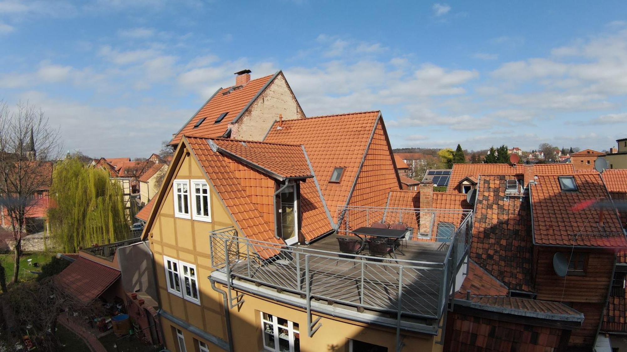 Ferienwohnungen Stobenstrasse Quedlinburg Eksteriør bilde